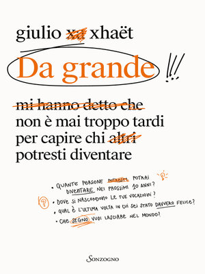 cover image of Da grande